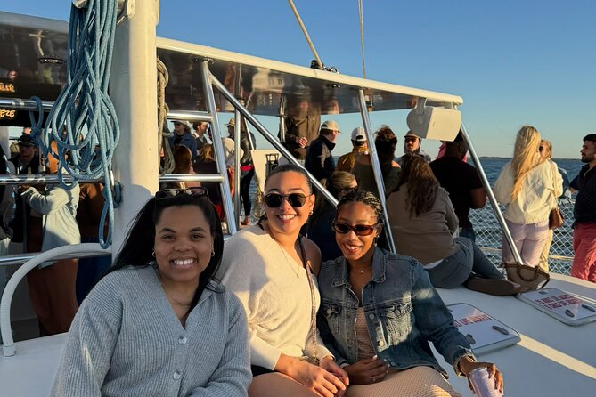 Aloha Wednesday Sunset Sail - Drinks Included - Lux Catamaran - Cruising under the Arthur Ravenel Jr. Bridge for the best photos