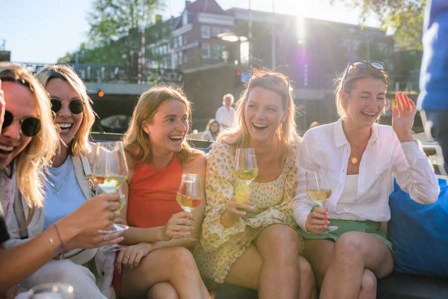 Amsterdam: Covered Canal Booze Cruise with Unlimited Drinks - The Route Highlights: From Canal Classics to the Seven Bridges Moment
