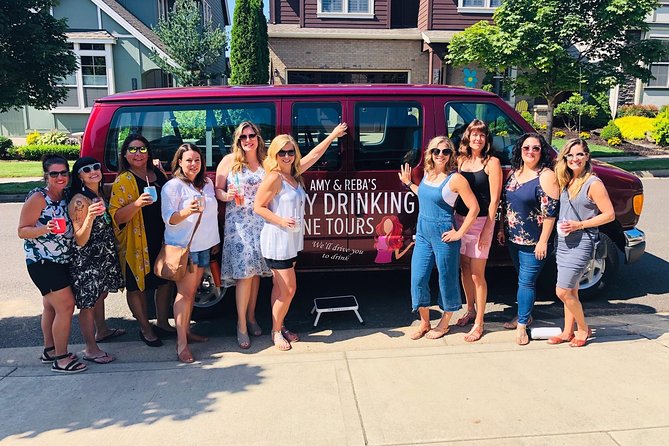 Amy & Reba's Day Drinking Wine Tours, Where we'll Drive you to Drink - Weather-Proof Comfort: Umbrellas and a Calm Plan