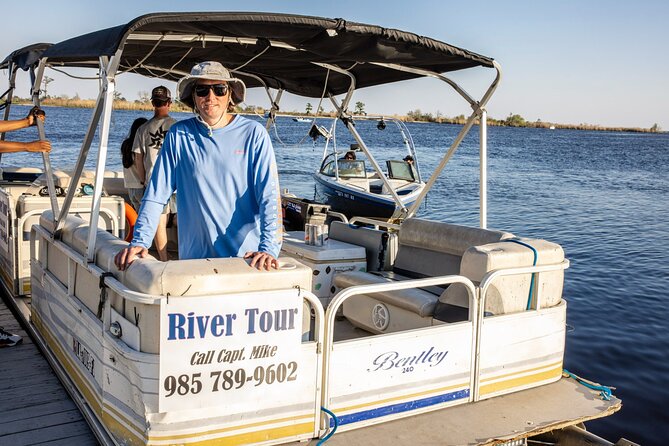 Bayou Booze Cruise Near New Orleans - Stop 1: Tchefuncte River Light Station and its night-world
