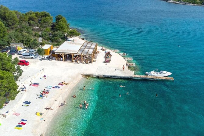 Blue Lagoon 3 Islands Tour with Lunch and Drinks Included - Čiovo and Branac Bay lunch: choose your plate, eat by the sea