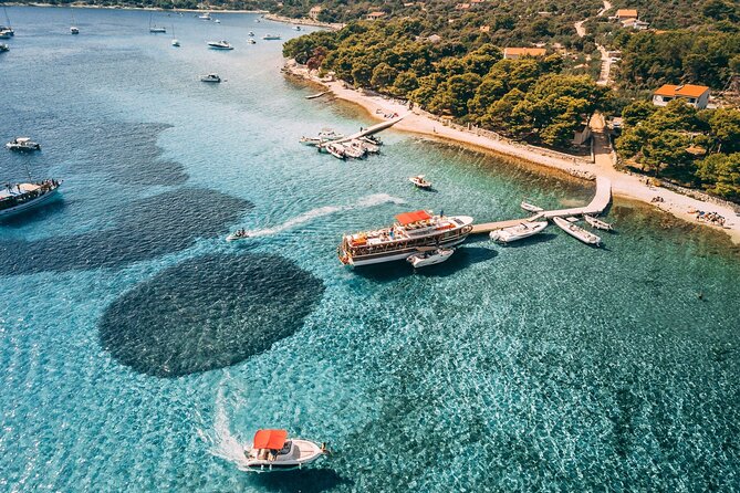 Blue Lagoon & Šolta Island from Trogir LUNCH & DRINKS INCLUDED - Stop 1: Maslinica on Šolta for Village Time and Beach Breaks
