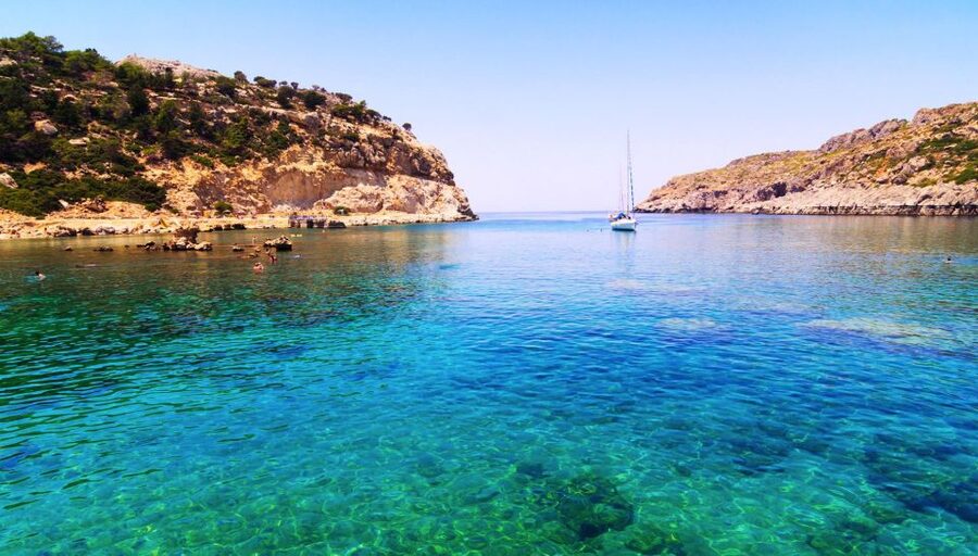 Boat Trip to Anthony Quinn's Bay (Food & Drinks Included) - What the boat setup gets right: bean bags, shade, and jump spots