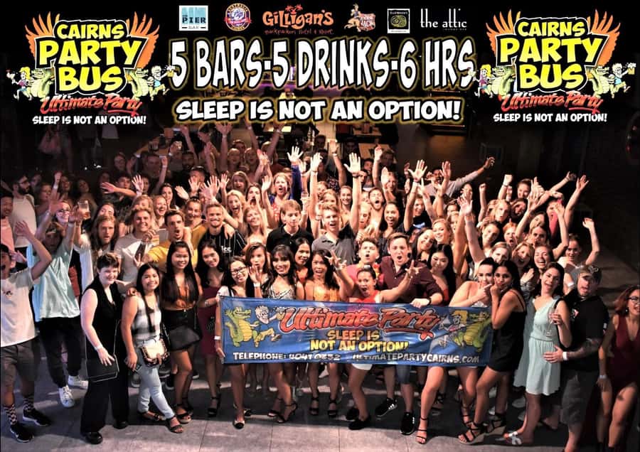 Cairns: Ultimate Party Bus with drinks included - Key things to know before you ride