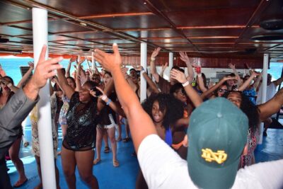Dancer Cruise Isla Mujeres Snorkel Food and Drinks Included - This Cruise Really Feels Like a Party Boat