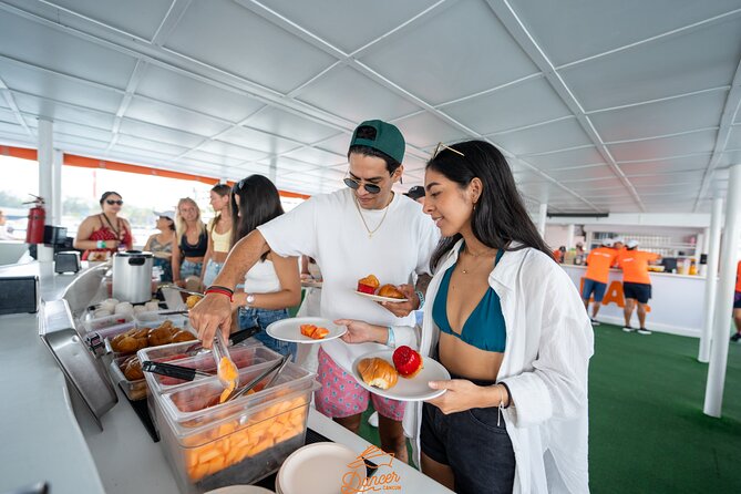 Dancer Cruise Isla Mujeres Snorkel Food and Drinks Included - Return to Cancun: Party Energy and One Hour to Reset