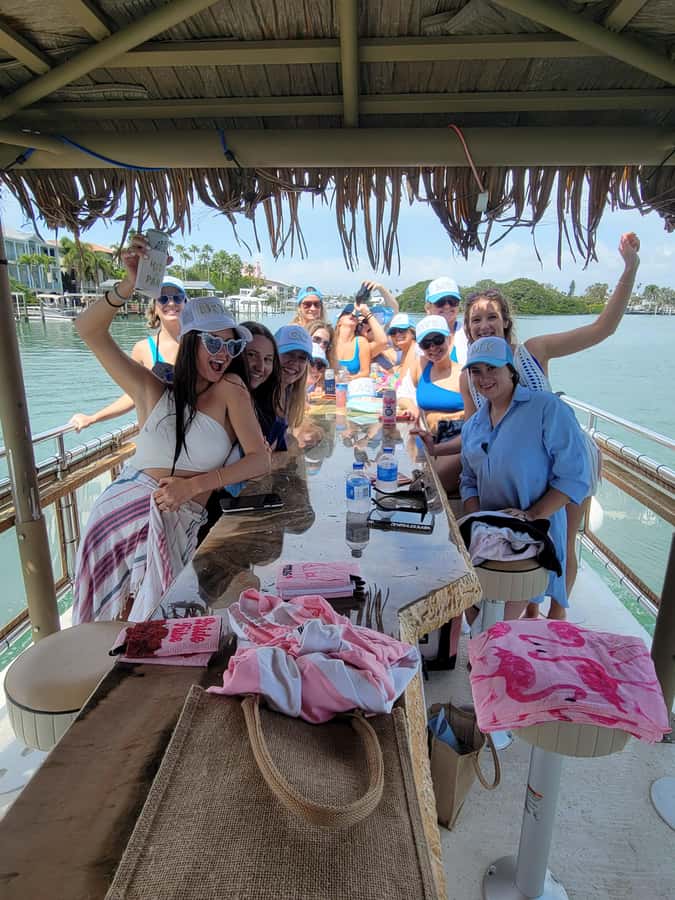 Happy Hour and a Half Cruise • 1.5hrs • Public - Frankly Apeelin’ Catamaran: Stable Ride, Shade Options, and a Bathroom