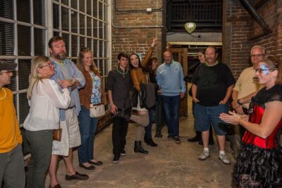 Haunted Dallas Booze and Boos Ghost Walking Tour - The theatre, public art, and the giant Pegasus factor