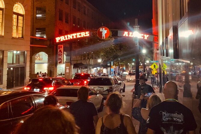 Haunted Nashville Boos and Booze Ghost Walking Tour - Guides, group size, and why the tone depends on your night