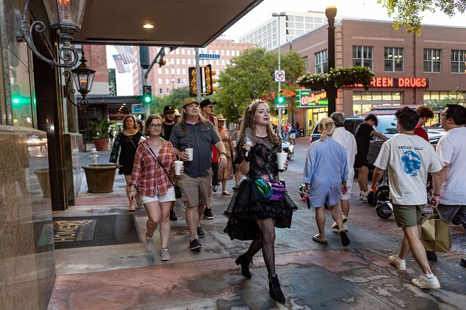 Haunted San Antonio Booze and Boos Ghost Walking Tour - Stop 1: Maverick Whiskey on Broadway