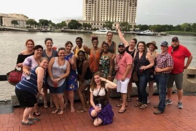 Haunted Savannah Booze and Boos Ghost Walking Tour - Where You Meet (225 E Bay St) and How the Route Works