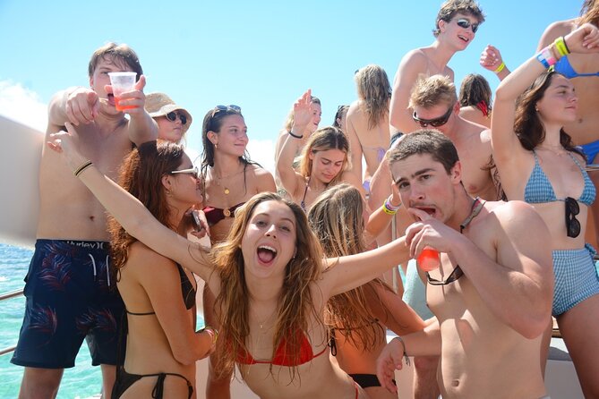 Hip Hop Party Boat Booze Cruise with Open Bar (Adults Only) - Natural Pool Sandbar Party: Where the Boat Party Mixes Together