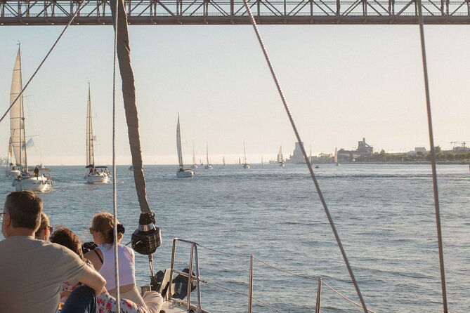 Lisbon Sunset Boat Cruise Tour With Drinks Included - Monument to the Discoveries, MAAT, and the modern riverwalk feel