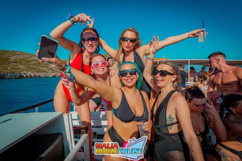 Malia: Booze Cruise Boat Party with Live Dj - Views in Crete: what the boat time gives you beyond the party