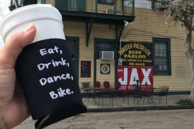 New Orleans History of Drinking Cocktail Bike Tour - Meeting point at Elysian Fields: how the morning ride sets you up