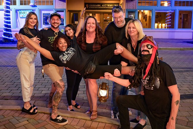 Orlando Haunts Boos and Booze Haunted Pub Crawl - The Route Starts Strong: Elixir 9 and a Courthouse-Era Story Moment