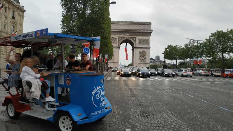 Paris: Beer Bike Bar With Drinks Included - Key things to know before you ride