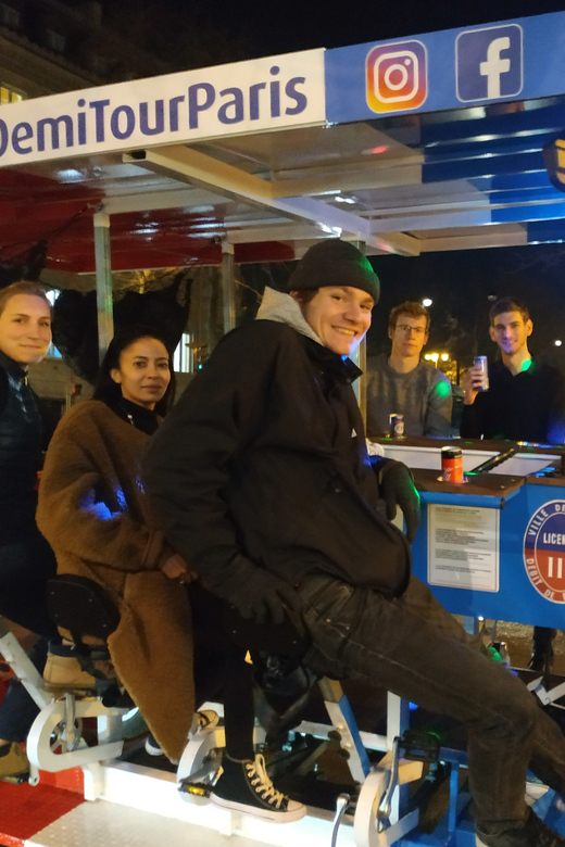 Paris: Beer Bike Bar With Drinks Included - The pedal reality: you’re the engine