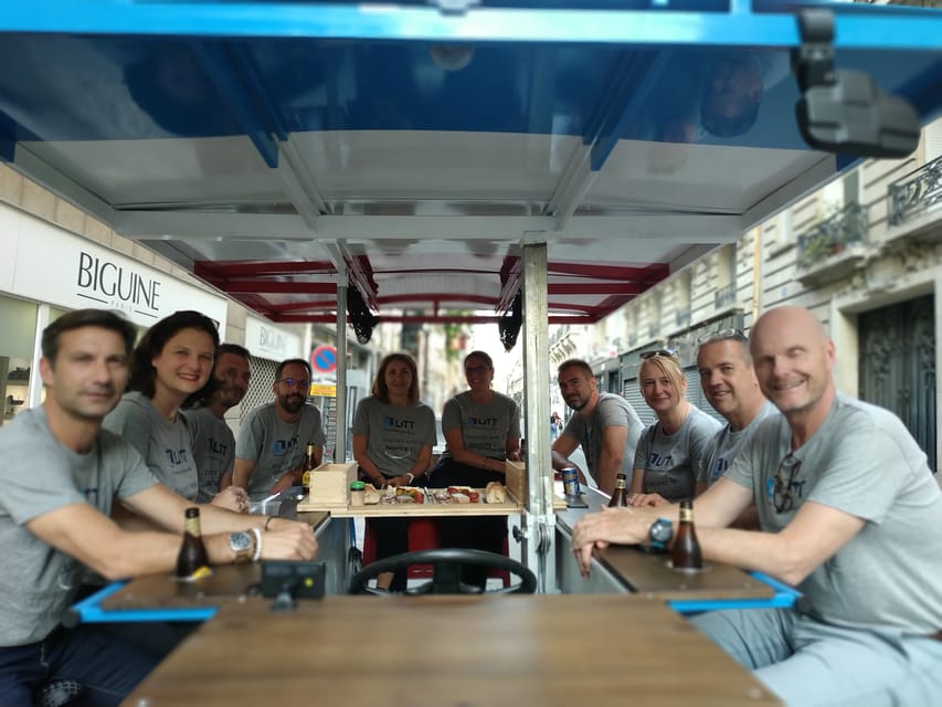 Paris: Beer Bike Bar With Drinks Included - Drinks included: what $35 buys you in real terms