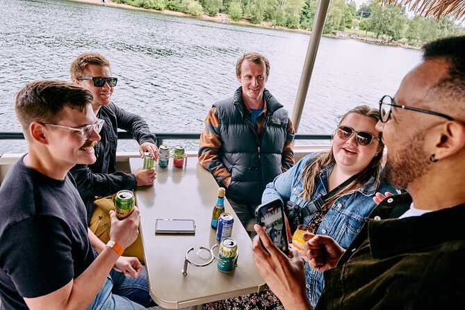 Portland Happy Hour Cruise, 1.5-Hour Tiki Boat Party - Comfort details that matter on the water