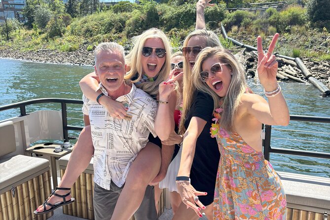 Portland Happy Hour Cruise, 1.5-Hour Tiki Boat Party - South Waterfront Park: the easiest place to start