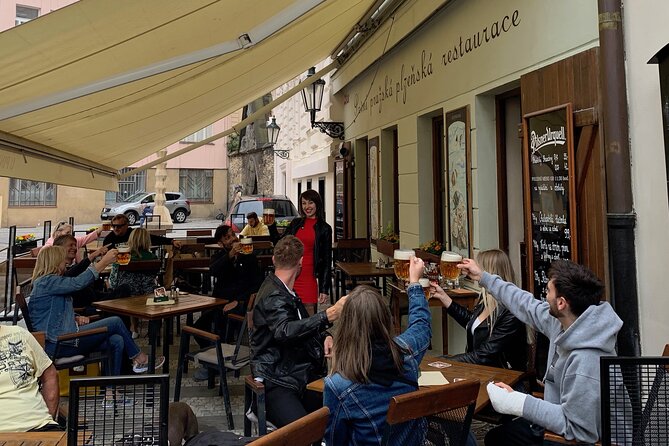 Prague Historic Pub Tour with Drinks Included - Final Stop in Lesser Town: Wine Options by the Castle Hill