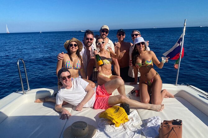 Private boat tour to Capri from Amalfi Coast. Drinks included - Stop 1: White Grotto and the Virgin Mary Stalagmite
