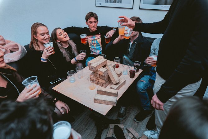 Pub Crawl + Unlimited Drinks + VIP entry + Drinking Games & Photographer - Stop-by-Stop: How Four Bars and Clubs Works in Practice