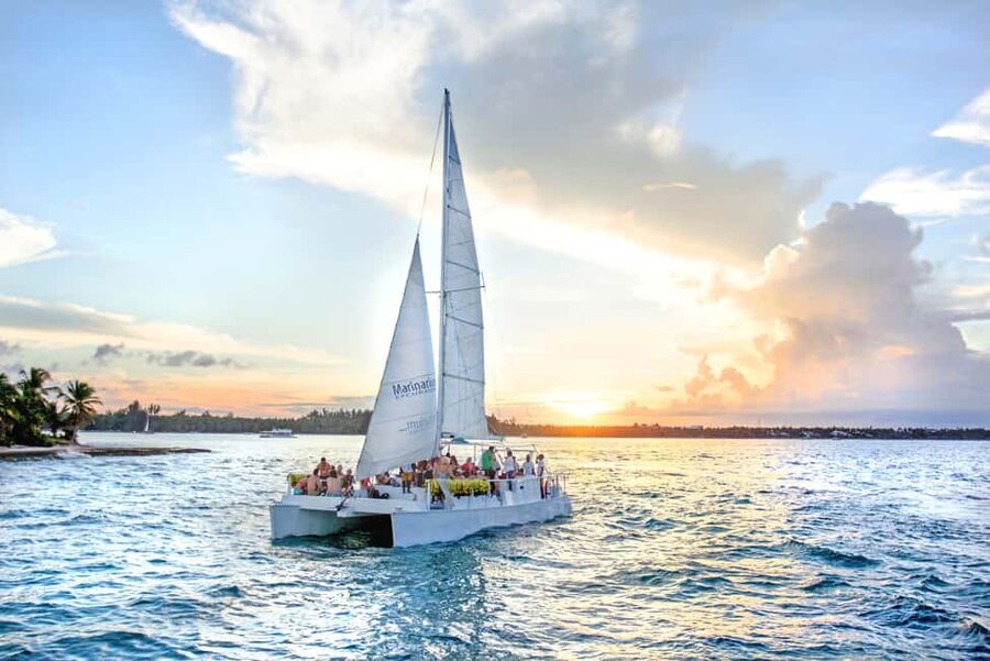 Punta Cana Happy Hour Sailing Cruise - From your hotel: pickup, coach time, and a quick safety rhythm