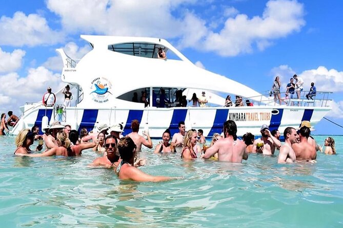 Punta Cana Party Booze Cruise, open bar, snorkeling Only Adult - Dolphin Island Cruise Pass Plus Beach and Sandbar Stops