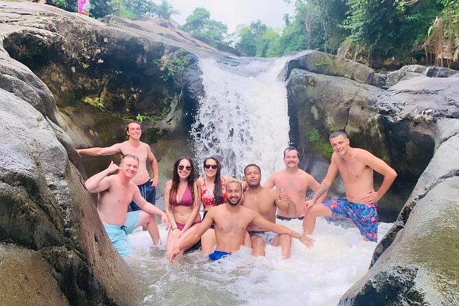 Rainforest Waterfall Slides/Adult Drinks included/ Beach - The Luquillo Beach Stop: Food Trucks, Swimming, and Optional Jet Skis