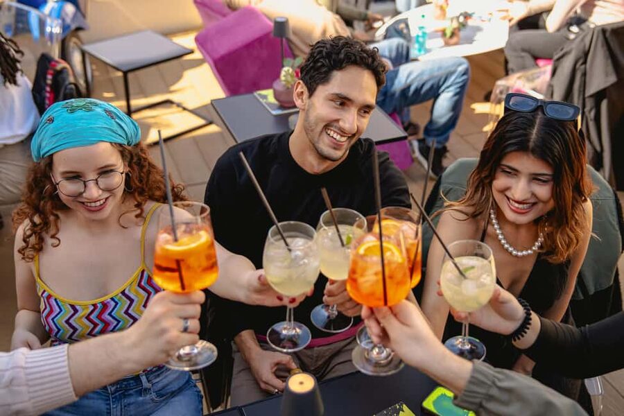 Rome: Bar Crawl with Guide and Drinks Included - Piazza della Madonna dei Monti: where the night starts in Monti