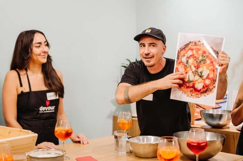 Rome: Pizza Making Class with Gelato & Drinks Included - Build your pizza: topping it the Italian way