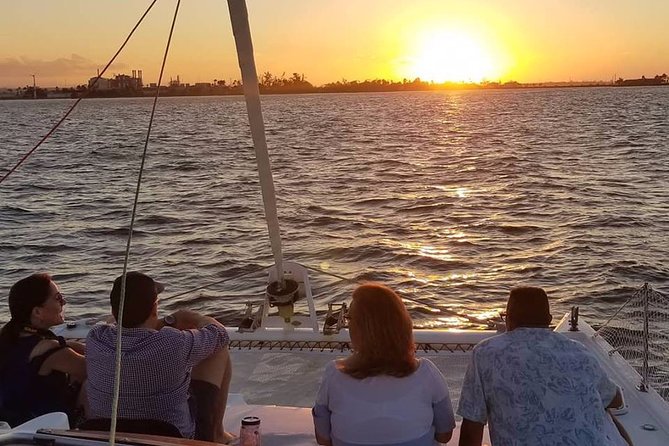 San Juan Catamaran Sunset Sail with Drinks Included - San Juan Bay at golden hour: what the 2-hour cruise feels like