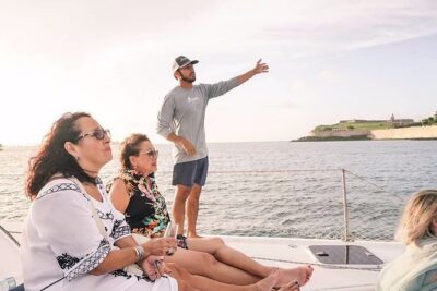 San Juan Catamaran Sunset Sail with Drinks Included - Meeting at San Juan Bay Marina: Dock A72, shoes off, and don’t be late