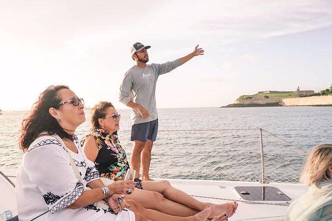 San Juan Catamaran Sunset Sail with Drinks Included - Meeting at San Juan Bay Marina: Dock A72, shoes off, and don’t be late