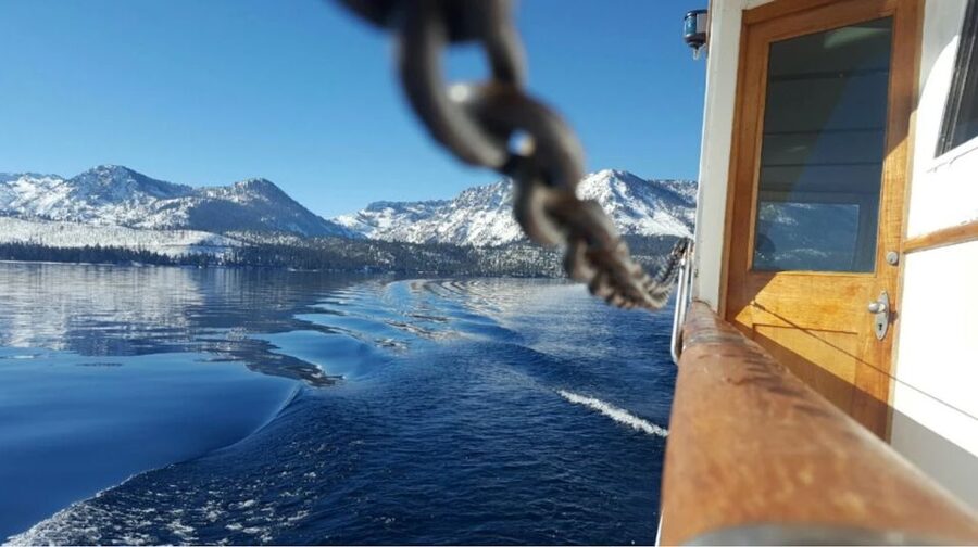 South Lake Tahoe: Happy Hour Cruise - The main route: Lake Tahoe views with Emerald Bay as the star