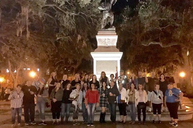 Spirits with Spirits Happy Hour Walking Bar Pub Crawl - Johnson Square: Oglethorpe’s Plan, Fires, and Gracie’s Story