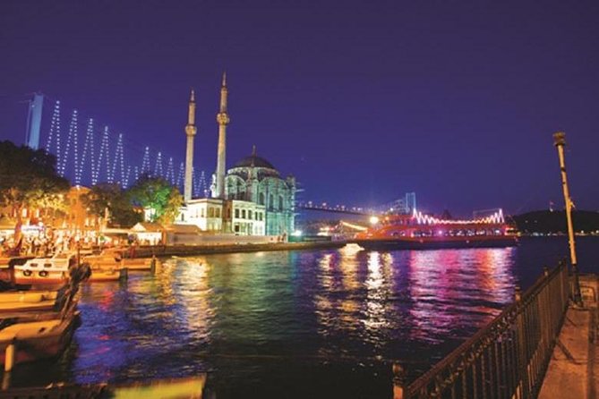 Stage Front Bosphorus Dinner Cruise with Pickup & Drinks included - What happens onboard: dinner, drinks, and live performances