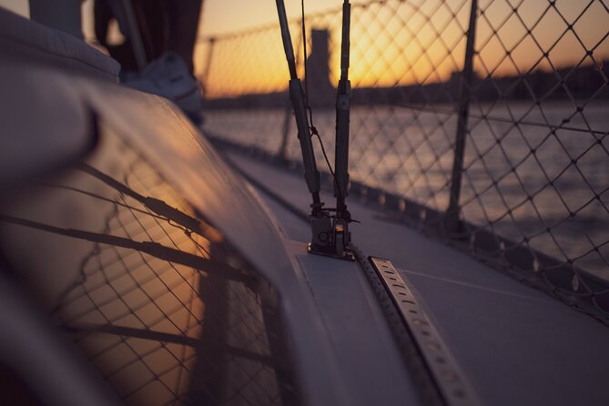 Sunset sailboat tour in Lisbon with green wine - Torre de Belém and the Waterfront Glow