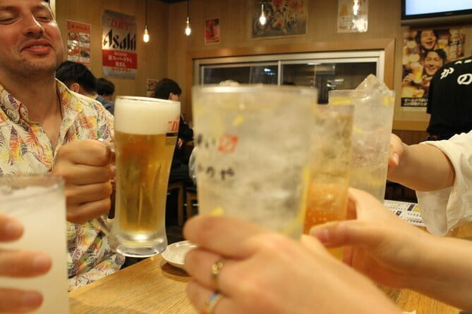 Tokyo Ueno Food Tour Sushi Ramen and Local Favorites - Meeting at Andersen Atre Ueno: how the evening starts