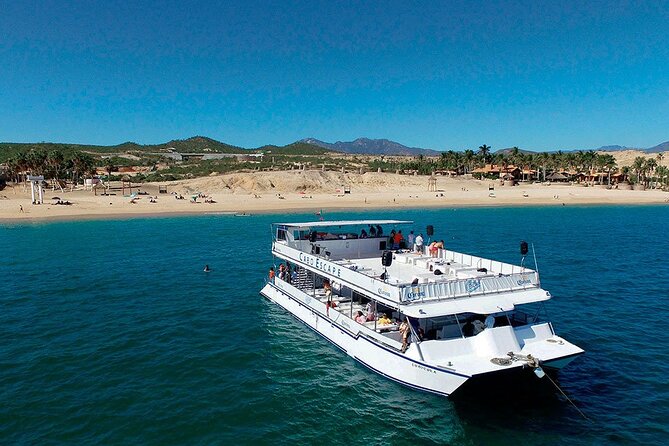 Whale Watching on 2 Level Big Boat with Breakfast and Drinks INCLUDED - Arch of Cabo San Lucas First: The Trip Starts With Real Views