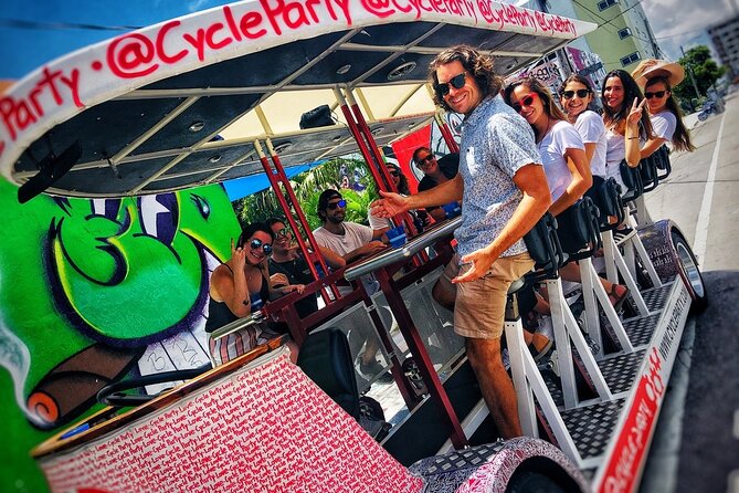 Wynwood Party Bike Happy Hour Crawl - Key things to know before you go